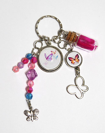 Breloczek - Motyle, piórko, yenoo