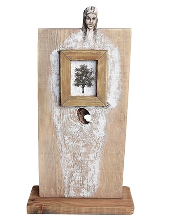 Dekoracja z drewna abstrakcyjna postać figurka /1/, Galeriai