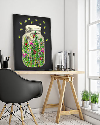 Świetliki 40x50cm, Malgorzata Domanska