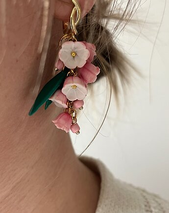 Kolczyki konwalie Wiosenna delikatność, MariaPolymer