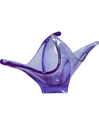 Misa szkło neodymowe Zelezny Brod ZBS proj. M. Klinger Czechy lata 80., Good Old Things