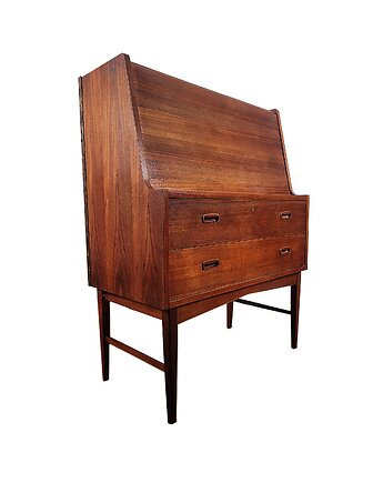 Sekretarzyk, toaletka, proj. Arne Wahl Iversen, Dania, 1960, Think Modern
