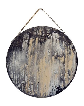 Okrągły obraz, abstrakcja ręcznie malowana /7/, Galeriai