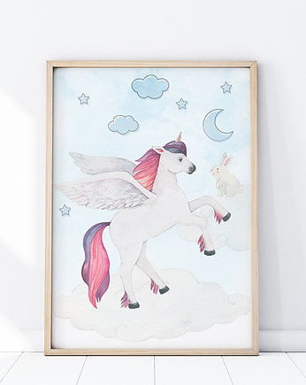 Plakat Bajkowa Kraina Pegaz P452, Yoko Design