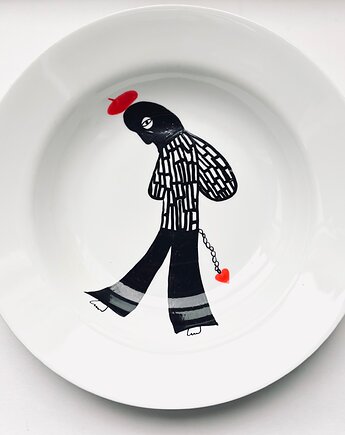Rabuś skazany, arent plates