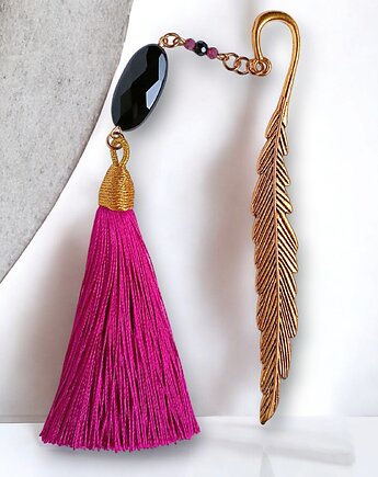 Zakładka ONYKS & RUBIN : fuksja : zakładka PREMIUM, kaktusia