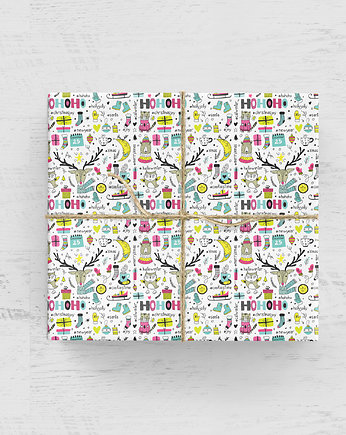 papier do pakowania - hohoho color 208w, Wrap and Pack