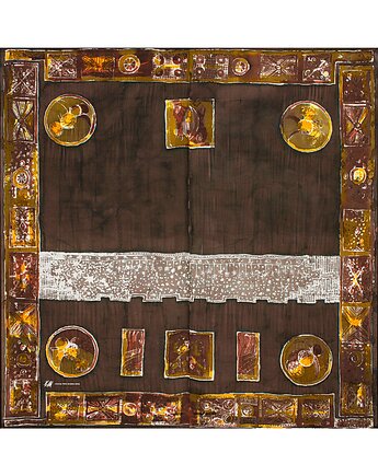 Chusta jedwabna 'Hania Masojada_04', Hania E. Masojada