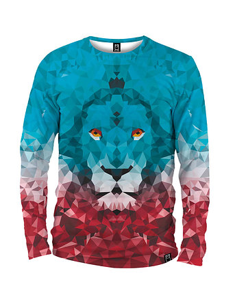 Koszulka Longsleeve Męska DR.CROW Lion Triangle, DrCrow