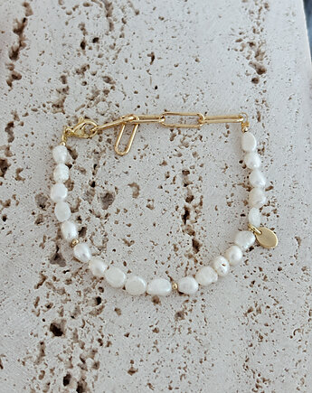 Bransoletka z naturalnych pereł, Chmolowska Jewellery