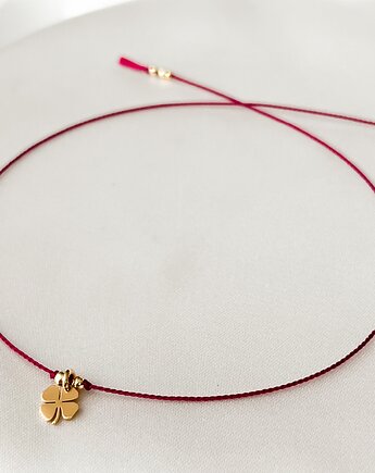 Złota Bransoletka Szczęścia z koniczynką, Martellie Jewellery