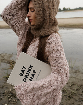 Kaptur  Balaclava Bow Brąz, FinkeWear