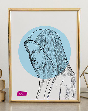 Matka Boska z Medjugorje - plakat, wadimoo