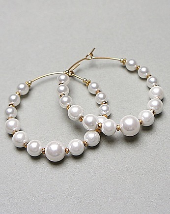 Alloys Collection - Wianki (Pearls)  kolczyki, KiKa pracownia