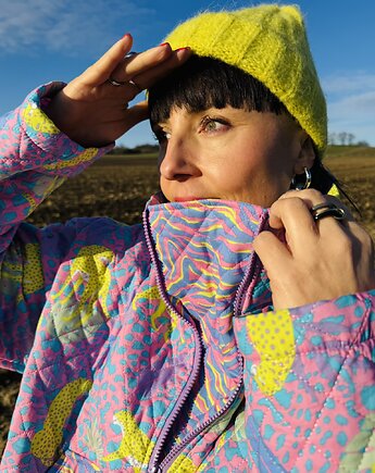 Pikowana kurtka Retro, Glucka