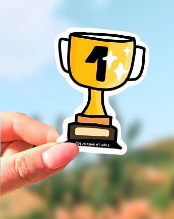 Naklejka - WINNER, IvoAdventures