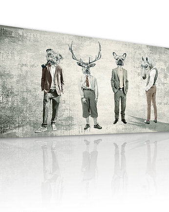 OBRAZ NA PŁÓTNIE -  150x60cm CHŁOPAKI :), LUdesign gallery