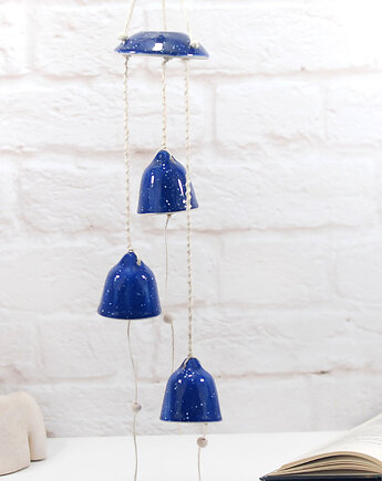 Wisząca ozdoba ceramiczna na taras i do ogrodu, 10FingersArt