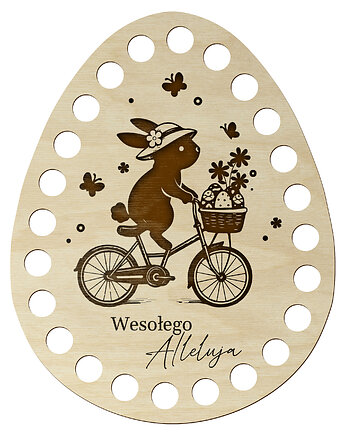 Pisanka Jajko do Koszyczka Baza do Szydełkowania Makramy Ozdoba Wielkanocna, smxdsgn