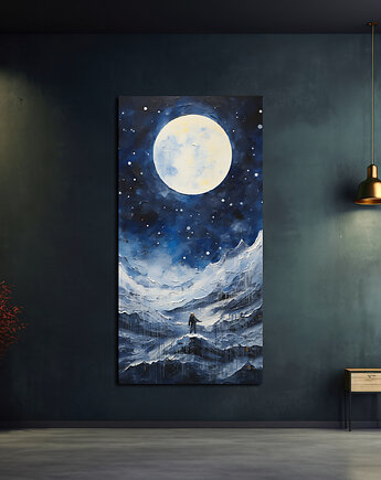 Księżyce Diuny - Plakat - Impresjonizm, Loft, Minimalizm, Black Sapphire Art