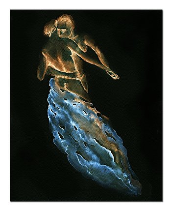 Lovers, taniec, oryginalny plakat reprodukcja obrazu, Galeriai