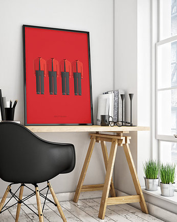 Plakat Kraftwerk, minimalmill
