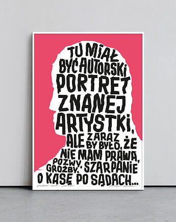 Plakat Portret Znanej Artystki, Oneironauta