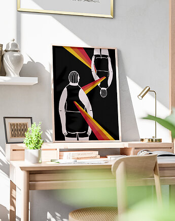 Plakat "Poznanie siebie", Ola Drobot