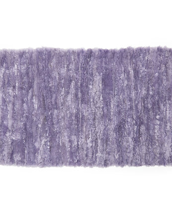 Naturalny Dywan tkany wełniany do pokoju dziecięcego liliowy, Vanuba
