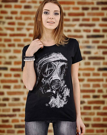 T-shirt damski UNDERWORLD Gas mask, UNDERWORLD