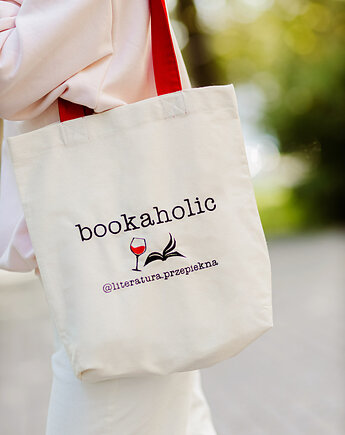 Torba personalizowana "bookaholic", WHITE RVBBIT