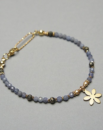 Tanzanit vol. 3 /13.12.24/ bransoletka /Szlachetna kolekcja/, KiKa pracownia