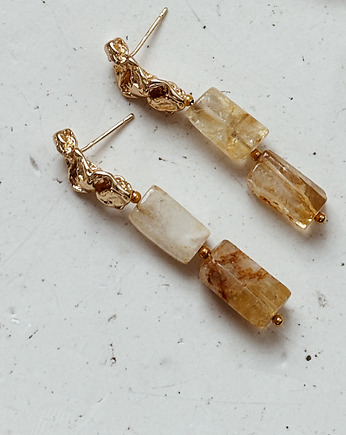 Kolczyki z cytrynem, Chmolowska Jewellery