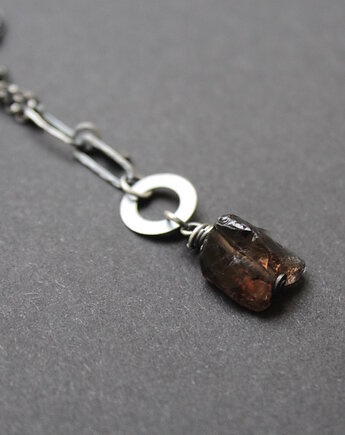 Naszyjnik Kwarc dymny
