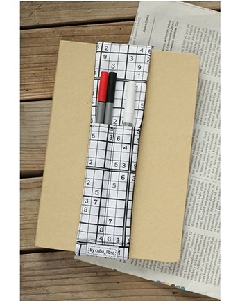 Piórnik na notes, kalendarz - Sudoku, cuba libre