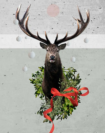 Plakat Reindeer Day WINTER, zfragmentow