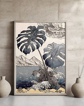 Plakat japonia Ukiyo-e, ArchiBotanica