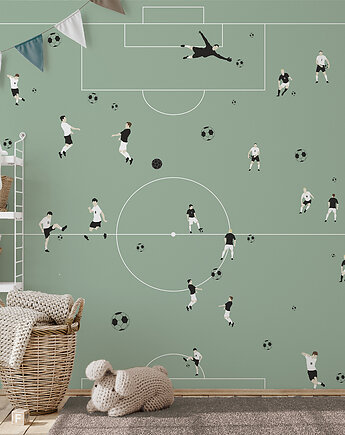 Tapeta dla dzieci Piłka Nożna (Football v.2 ), Humpty Dumpty Room Decoration