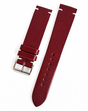 Pasek do zegarka  rozm: 20mm czerwony, Lamato