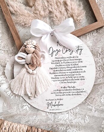 PODZIĘKOWANIA dla OJCA CHRZESTNEGO od dziewczynki, Chrzest Święty, LOO LOO DREAM