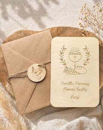 Kartka I Komunia Święta, Perplat