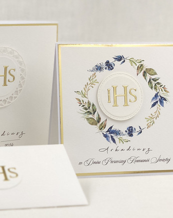 Kartka na komunię z pudełkiem i kopertą, 39, Anna Art and Crafts