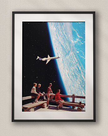 Plakat Air Show 2197 - Kolaż Fine Art, DAPIDOKA