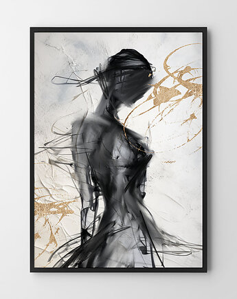 Plakat Mystery Woman - abstrakcja, HOG STUDIO