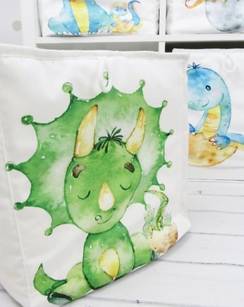 Pojemnik na zabawki z Dinozaurem, Enitka Sweet Baby Room