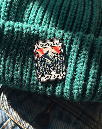 Przypinka pins Droga wolna góry, Droga wolna
