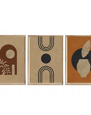Zestaw 3 plakatów obrazków Artwork A3 PZ, Bajkowe Wnetrza