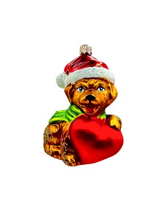 Bombka choinkowa: Świąteczny piesek z sercem, Syn Bombkarza