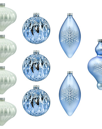 Bombki szklane: lodowy błękit, biel i srebro, Syn Bombkarza