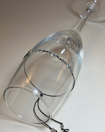 Bransoletka regulowana labradoryt, srebro, Fiorette stone&silver